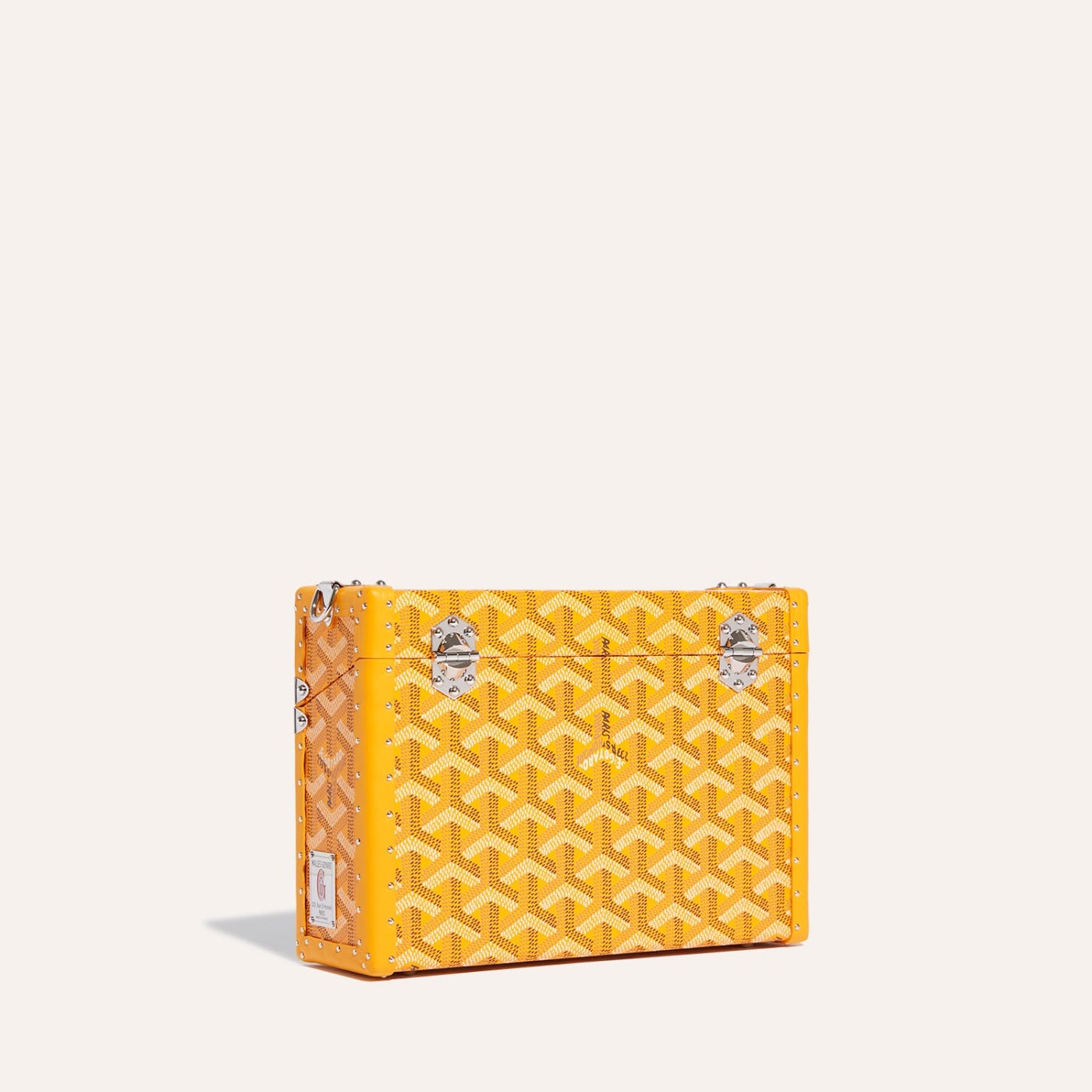 Goyard Cassette Trunk Bag Yellow - Image 3